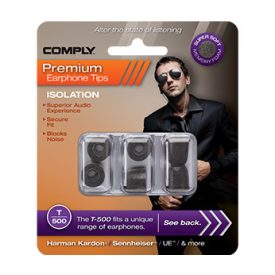 Fischer Amps Comply Foam Tips T-500 szürke