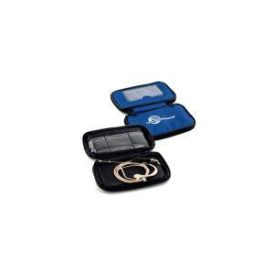  Lectrosonics Replacement Blue Canvas Zipper case, kicsi kék cipzáros tok