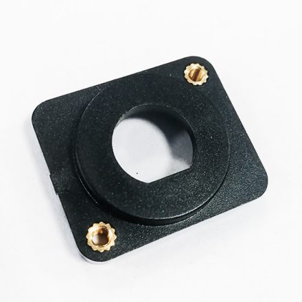 Canford BNC adapter / Plated D series, tapped mounting holes