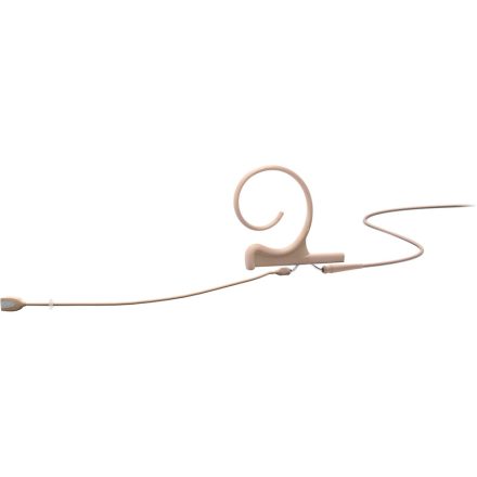 DPA 4166-OC-F-F00-ME d:fine™ CORE 4166 Slim Omni Flex Earset Mic, 90 mm Boom, Beige, MicroDot