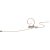DPA 4188 CORE Directional Flex Earset Mic, 120 mm Boom, Beige, MicroDot