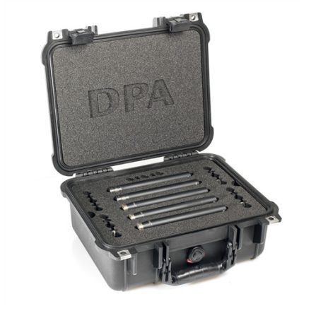 DPA 5006-11Ad:mension™ Surround Kit with 3 x 4006A, 2 x 4011A, Clips, Windscreens in Peli Case