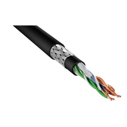 Syntax DATA CABLE CAT6 S-UTP - BRAID SCREEN OVER SHEATH- PUR UP-JACKETED  500m