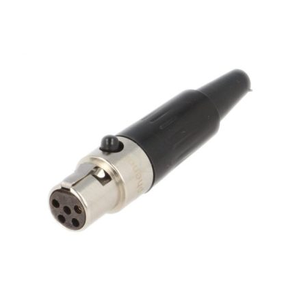 Amphenol AG5F 5 polusú mini XLR mama