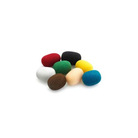 DPA Miniature Foam Windscreen, Color Mix, 8 pcs