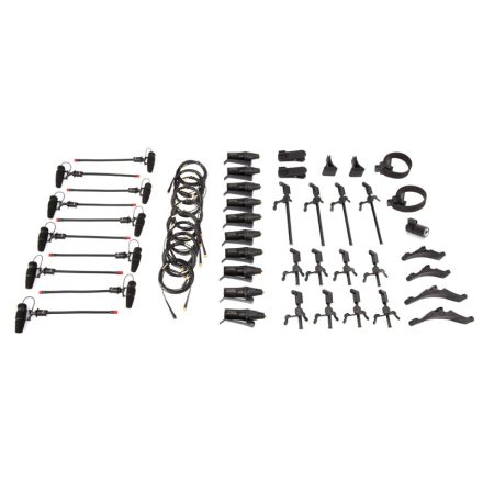DPA 4099 CORE+ Classic Touring Kit, 10 Mics and accessories, Loud SPL, Cardboard Box