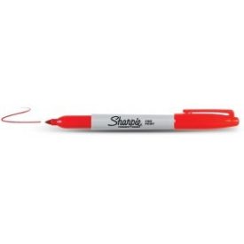 Sharpie Fine Point alkoholos filctoll piros