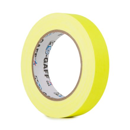 MagTape Pro Gaff Fluorescent   24mm x 25yds   sárga