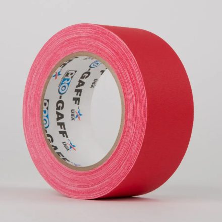 MagTape Pro Gaff Fluorescent   48mm x 25yds   piros