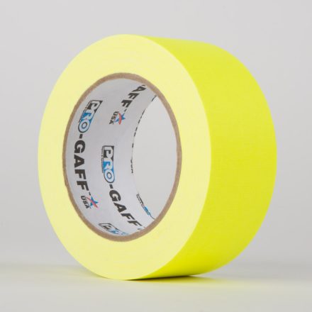 MagTape Pro Gaff Fluorescent   48mm x 25yds   sárga