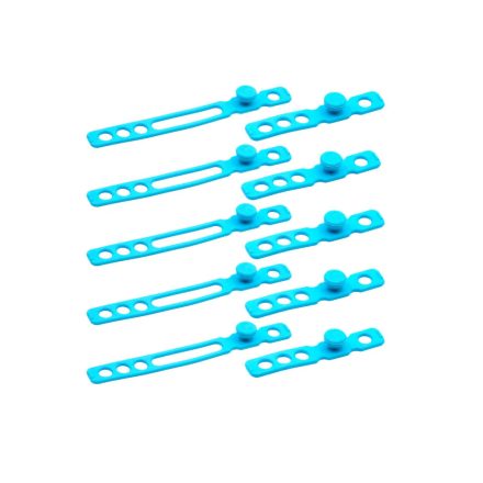 Radius RAD Cable Straps, Blue (10-Pack)