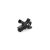DPA Curved Clip, Black, 10 pcs