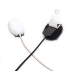 Viviana "Fur For Lav" rectangular shape, white color