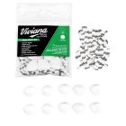 Viviana "Fur For Lav" round shape, white color