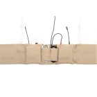 Viviana Straps Extreme Waist Double Pouch (105cm) beige