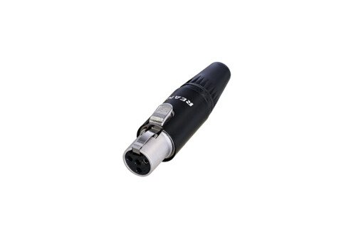 REAN RT4FCB 4 pólusú TINY XLR aljzat egyenes, lengő