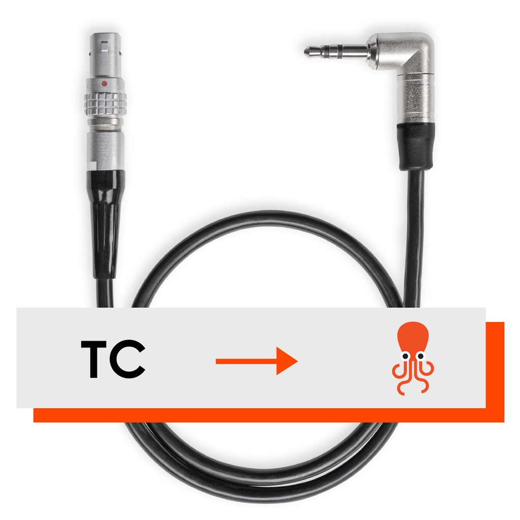 Tentacle LEMO 5-Pin to Tentacle – Timecode Cable