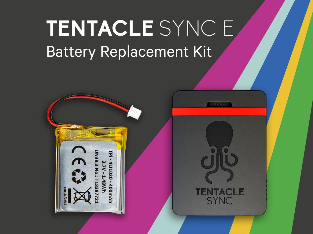 Tentacle SYNC E – Battery Replacement Kit