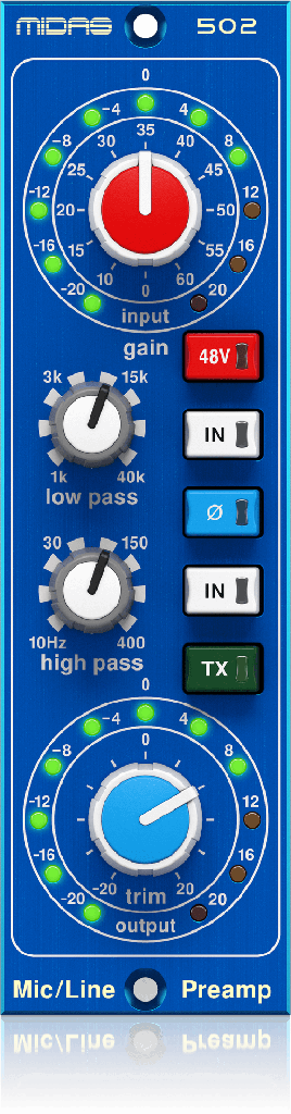 Midas MIC PREAMP 502 V2