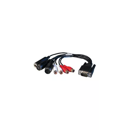 RME Analog Breakout Cable, unbalanced (BO9632-CMKH) Sub-D 15-pin to 4 x Cinch Analog, 2 x MIDI, 1 x Phones for HDSP 9632 and HDSPe AIO