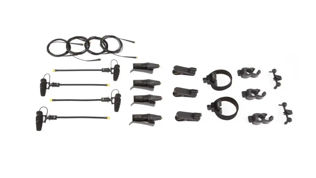 DPA 4099 CORE+ Classic Touring Kit, 4 Mics and accessories, Loud SPL, Cardboard box