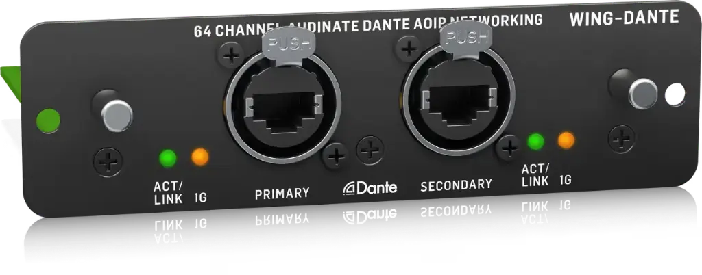 Behringer Wing-Dante 64x64 bővítőkártya
