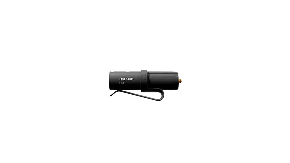 DPA Adapter: MicroLock to 3-pin XLR with Belt Clip