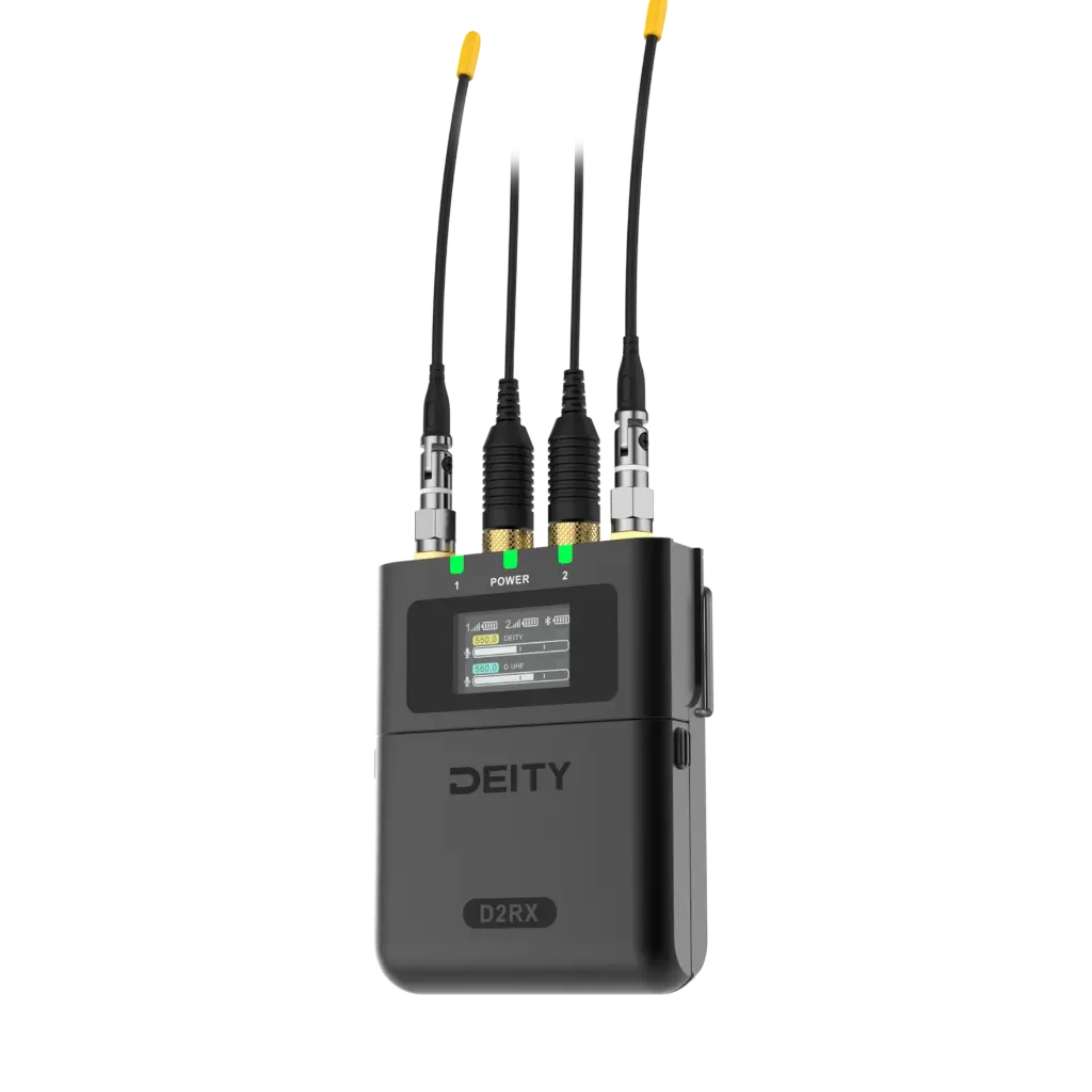 Deity THEOS D2RX Dual-Channel Wireless Receiver (Global version)