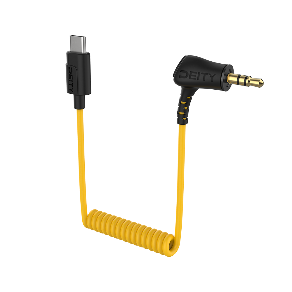 Deity C21 (3.5 TRS to USB-C Timecode/audio Cable)
