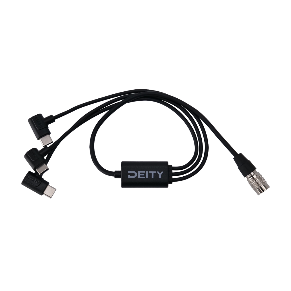 Deity SPD-HR3U (4-Pin Hirose to Triple USB-C)