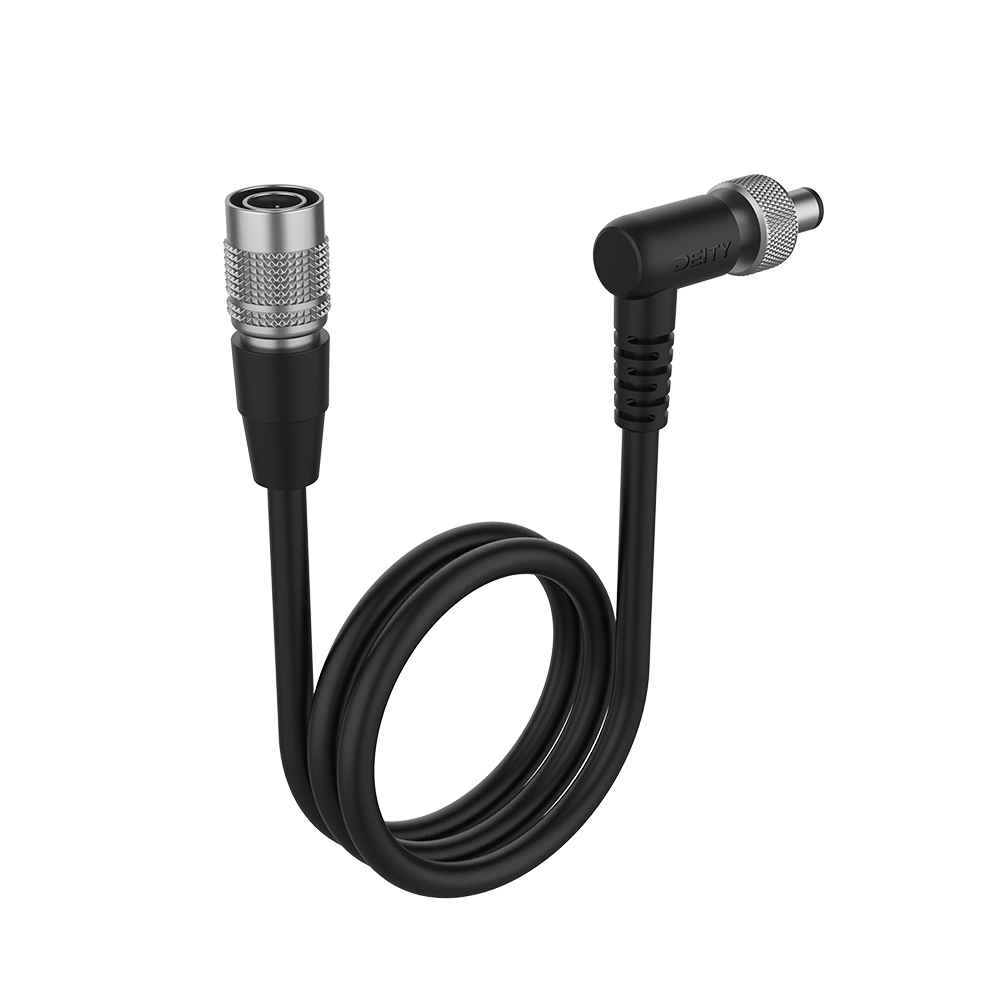 Deity SPD-HR25 (4-pin Hirose to 55mm/25mm Right Angle DC plug)