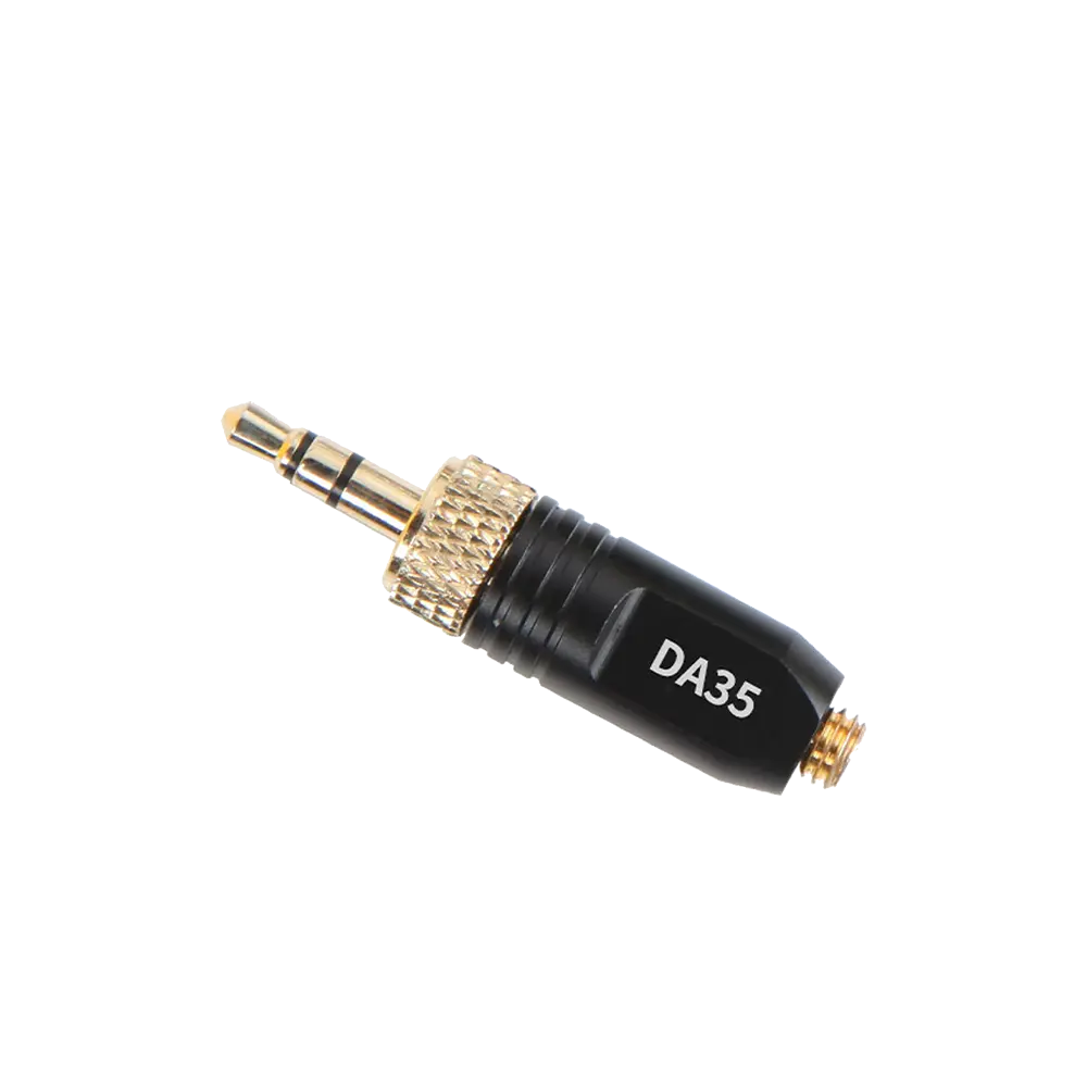 Deity DA35 Microdot Adapter for W.Lav series Black