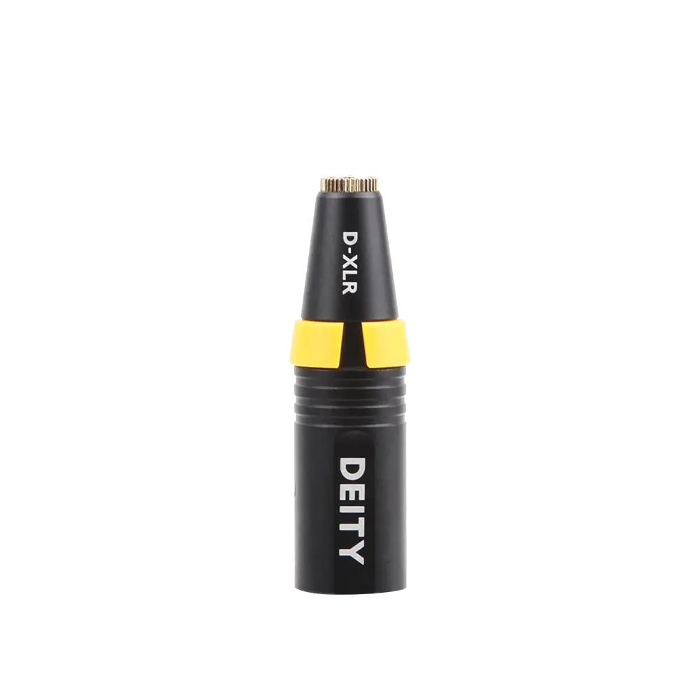 Deity D-XLR (XLR phantom power to 3.5mm TRS converter)