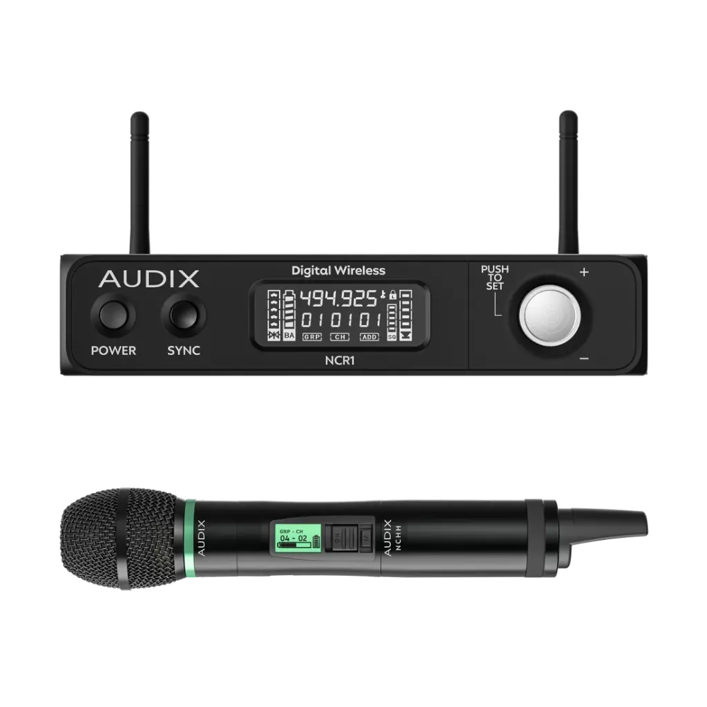 Audix WIRELESS, HH SYSTEM 494-542 MHz W / NCEC