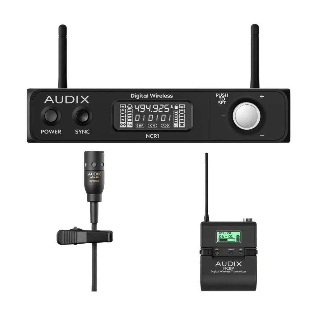 Audix WIRELESS BP SYSTEM 494-542 MHz W / ADX10