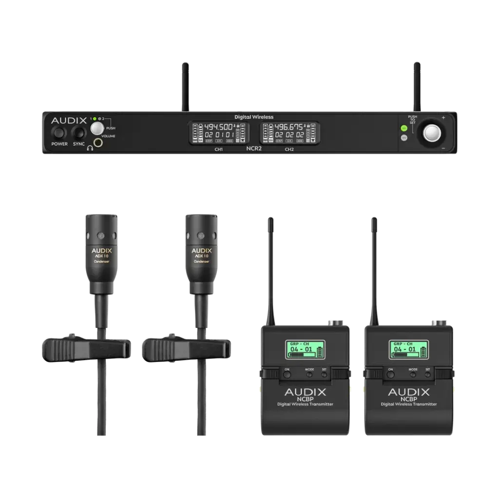 Audix Dual LAV System W/2 ADX10