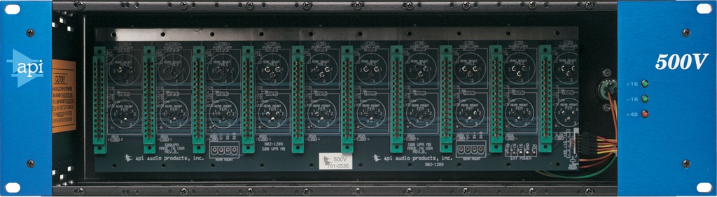 API 500VPR 10 Slot Rack w/PSU