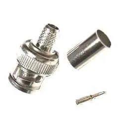BNC dugó (RG-58, 50 Ohm, krimpelős)
