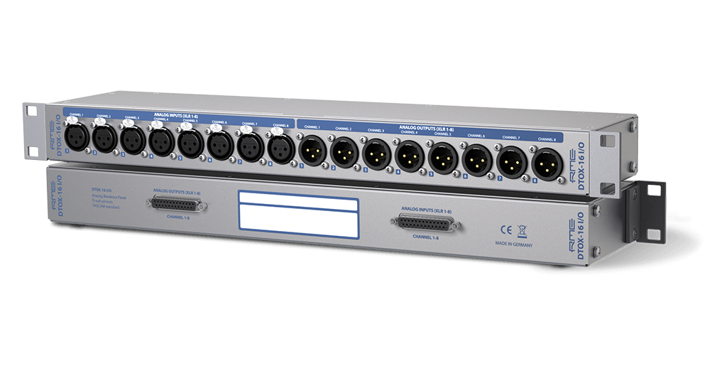 RME DTOX-16 I/O