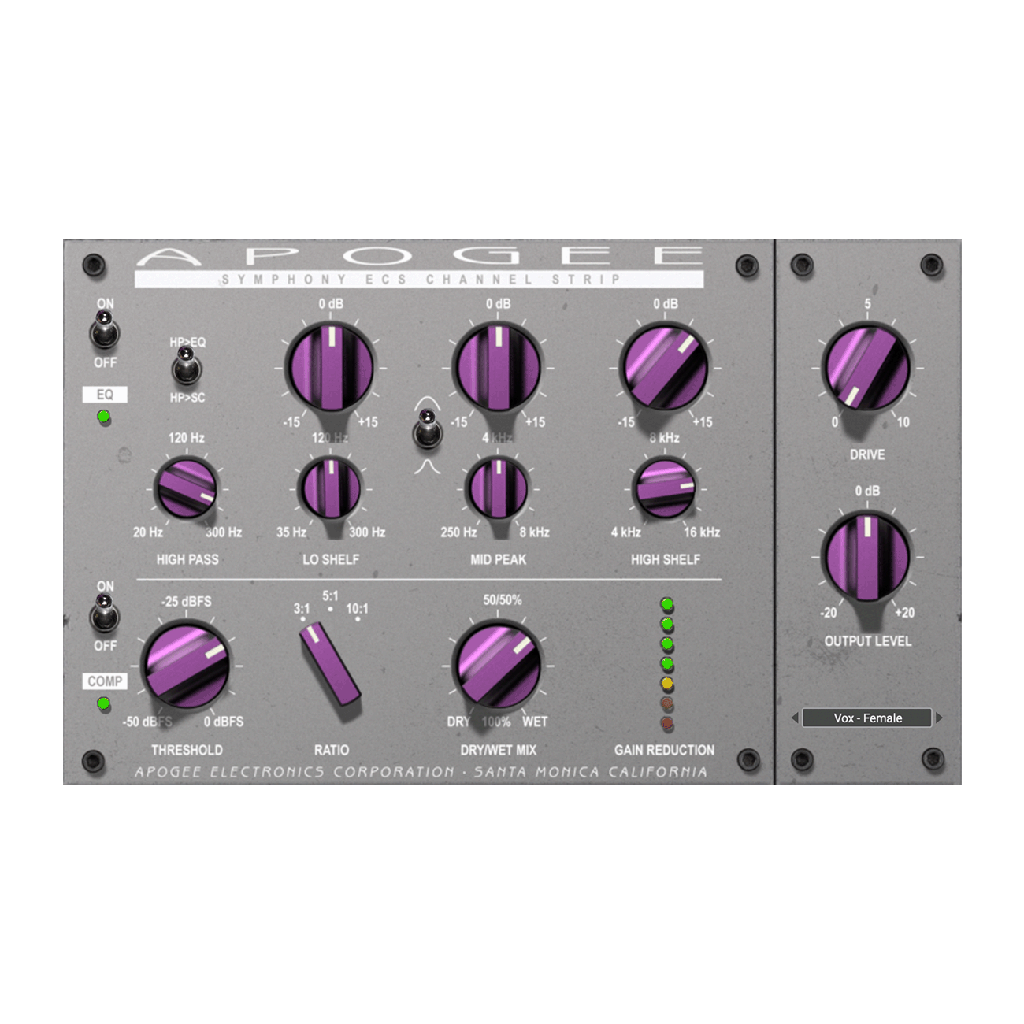 Apogee ECS Channel Strip