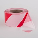 MagTape jelzőszalag 75mm x 500m  piros/fehér