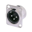 Neutrik NC3MDL1 beépíthető XLR papa