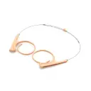 DPA Dual Headset Mount for Headset, Beige, Small