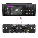 Behringer Wing Rack + Dante bővítőkártya